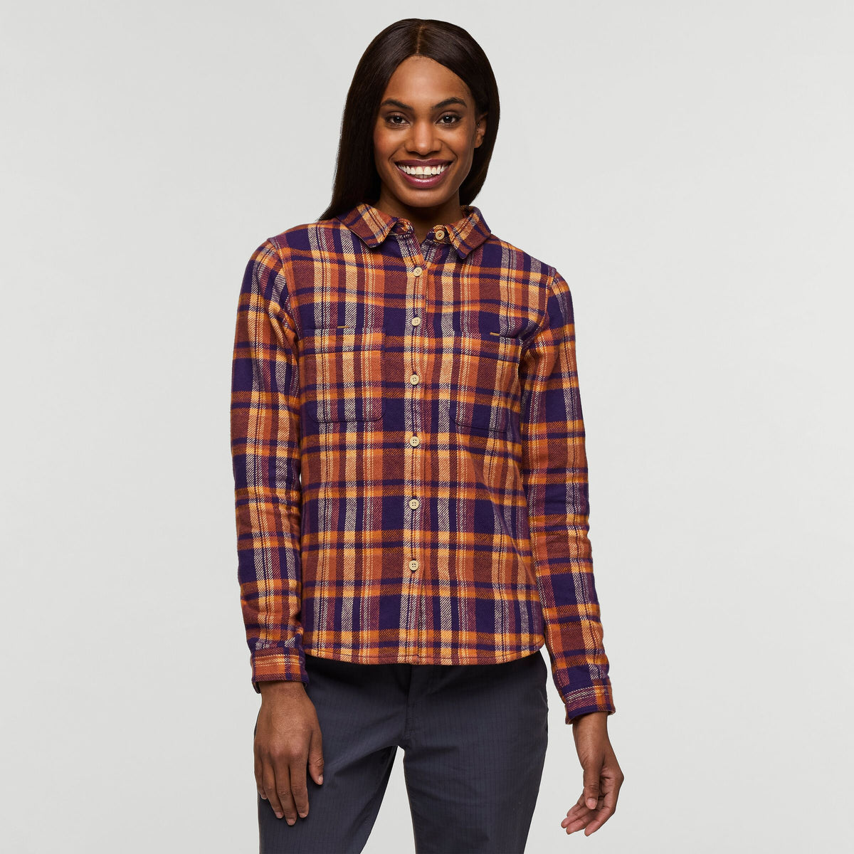 Flanellhemd Damen Warm