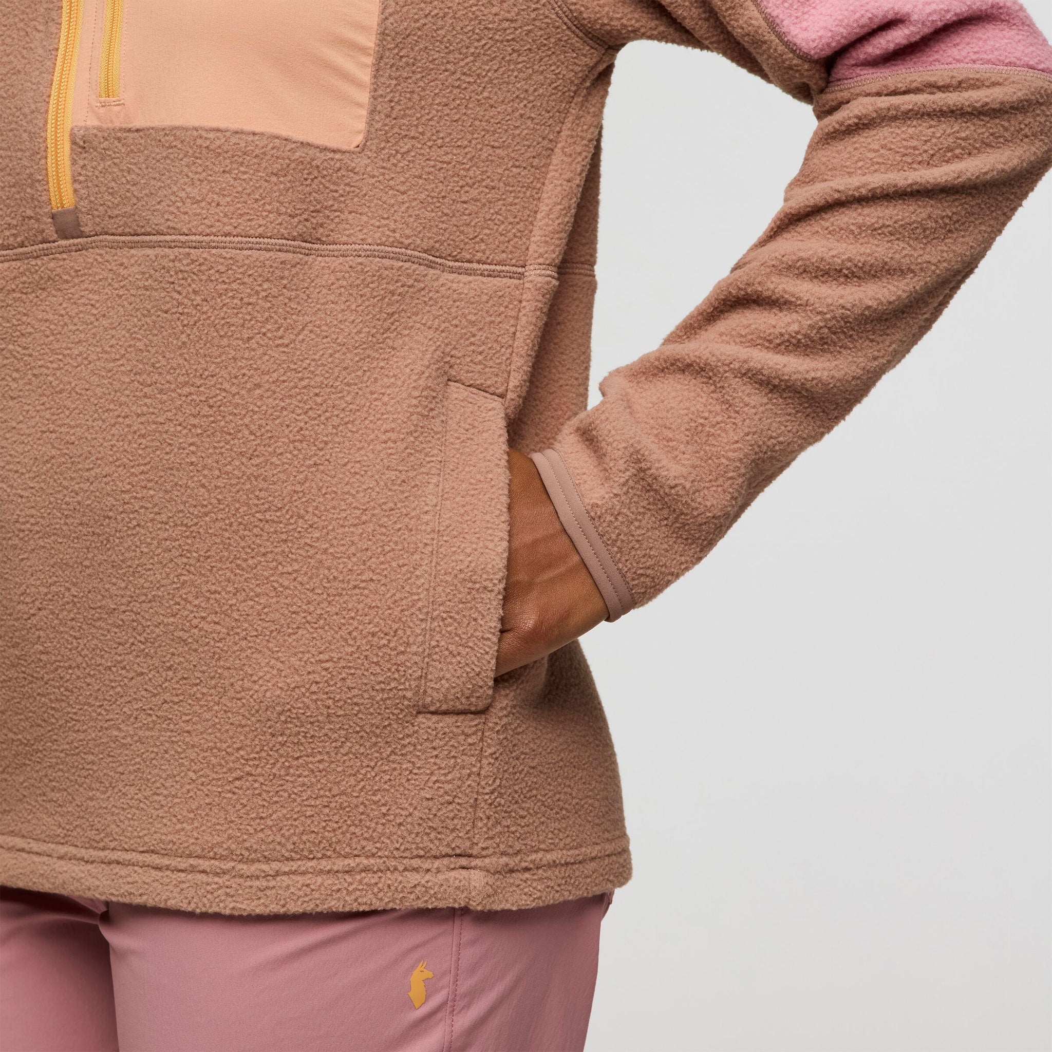 Gilet Cotopaxi Femme Abrazo Halfzip Fleece Jacket Raspberry
