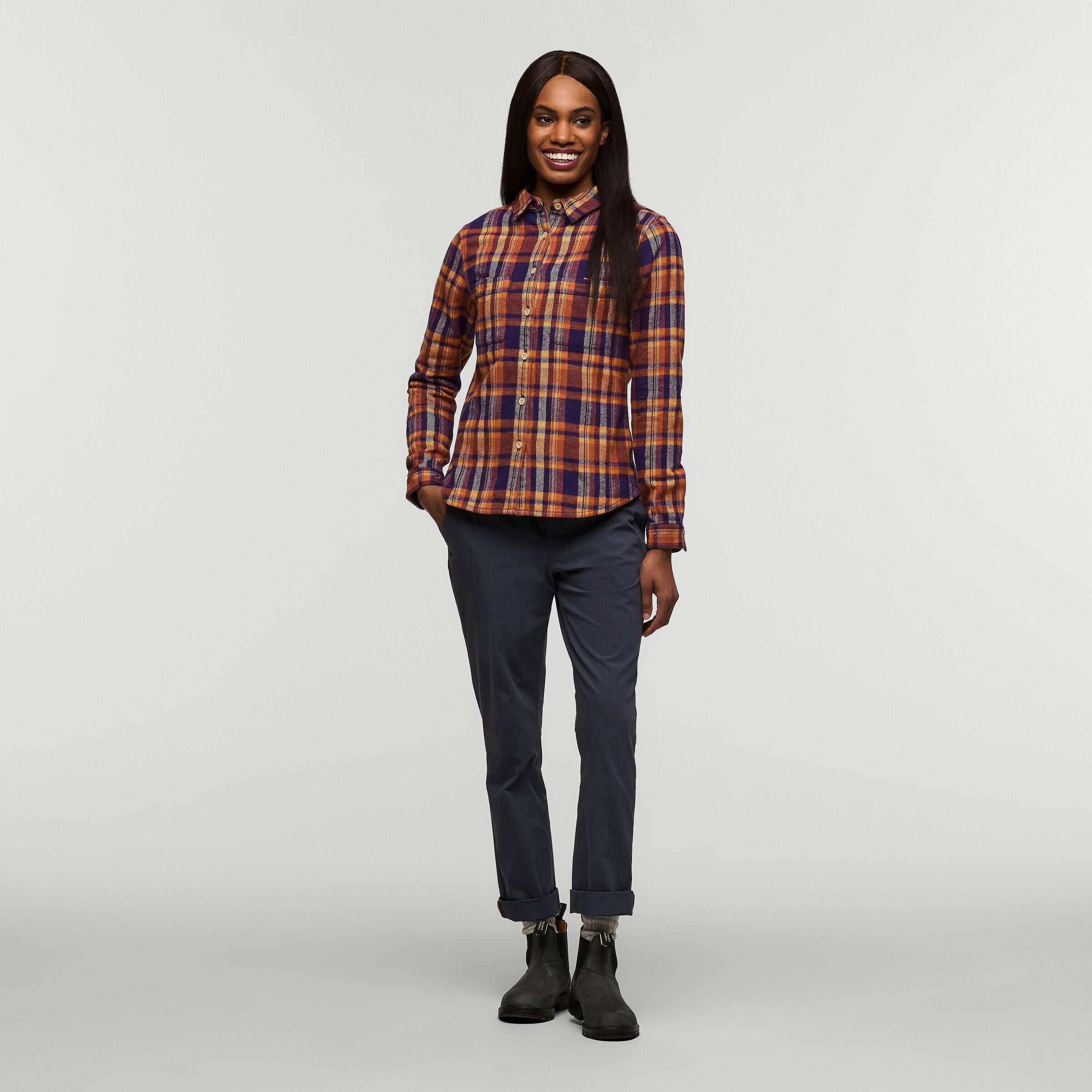 Cromoncent Camicia Uomo In Flanella A Quadri, Maniche Lunghe, Multicolore, Taglia 3XL