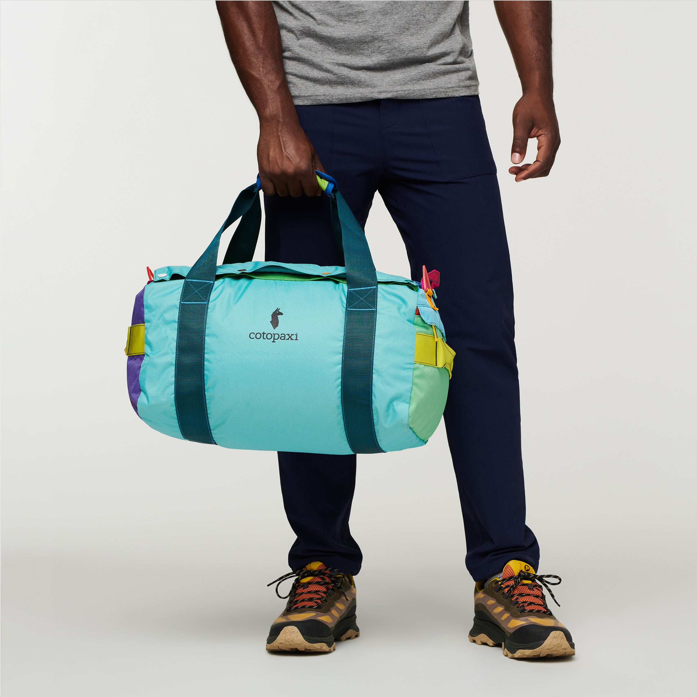 cotopaxi chumpi durable duffle bag backpack Cotopaxi Duffle Chumpi 35L Del Dia