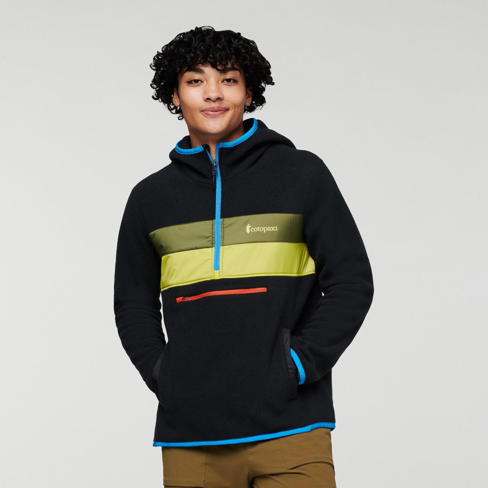 Teca Fleece Hooded Half-Zip